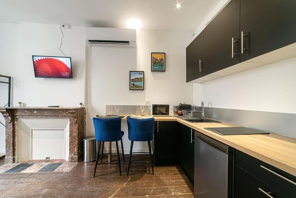 Апартаменты Spacieux Studio Renove Вильнёв-сюр-Ло Экстерьер фото